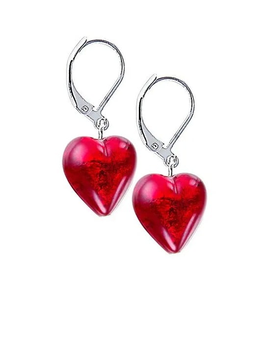 Lampglas Orecchini romantici Pure Love con oro 24 carati in perle Lampglas ELH1 donna