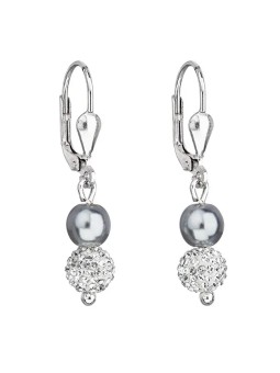 Orecchini Evolution Group Splendidi in argento con cristalli Preciosa 31244.3 donna
