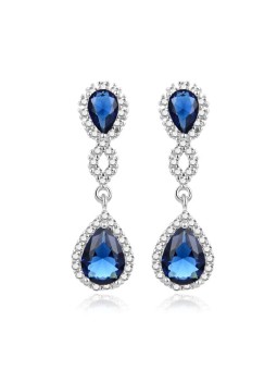 Beneto Imponenti orecchini in argento in stile Duchessa Kate AGUP2149L donna