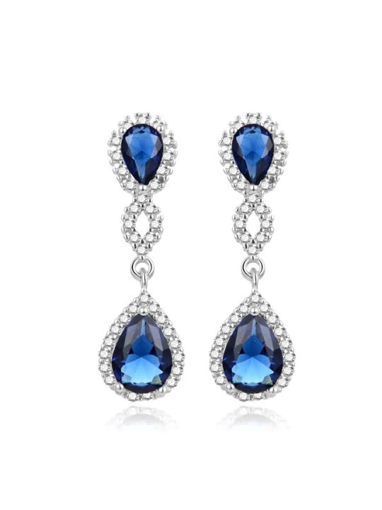 Beneto Imponenti orecchini in argento in stile Duchessa Kate AGUP2149L donna