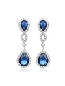 Beneto Imponenti orecchini in argento in stile Duchessa Kate AGUP2149L donna