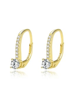 Beneto Delicati orecchini placcati oro con zirconi AGUC1955-GOLD donna