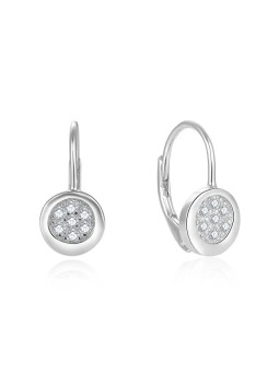 Beneto Orecchini in argento pregiato con zirconi AGUC2709 donna