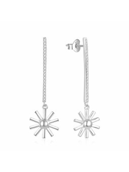 MOISS Bellissimi orecchini in argento Fiori E0002432 donna