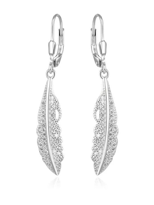Beneto Orecchini con piume in argento senza tempo AGUC2391L donna