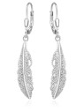 Beneto Orecchini con piume in argento senza tempo AGUC2391L donna