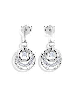 Modesi Orecchini in argento lucido con zirconi J230CZ-WN donna