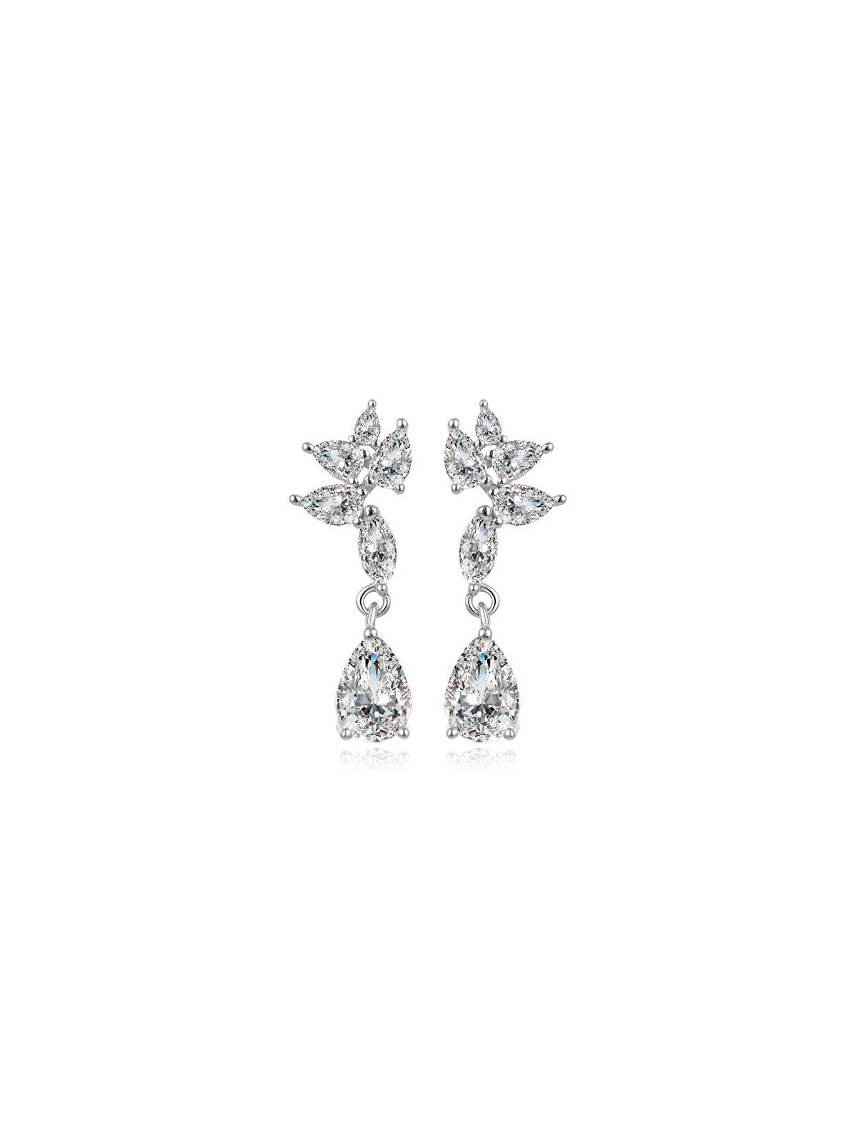 Beneto Splendidi orecchini in argento con zirconi AGUP863L donna