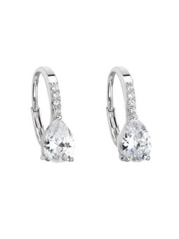 Orecchini Evolution Group in argento con zirconi trasparenti 11206.1 donna