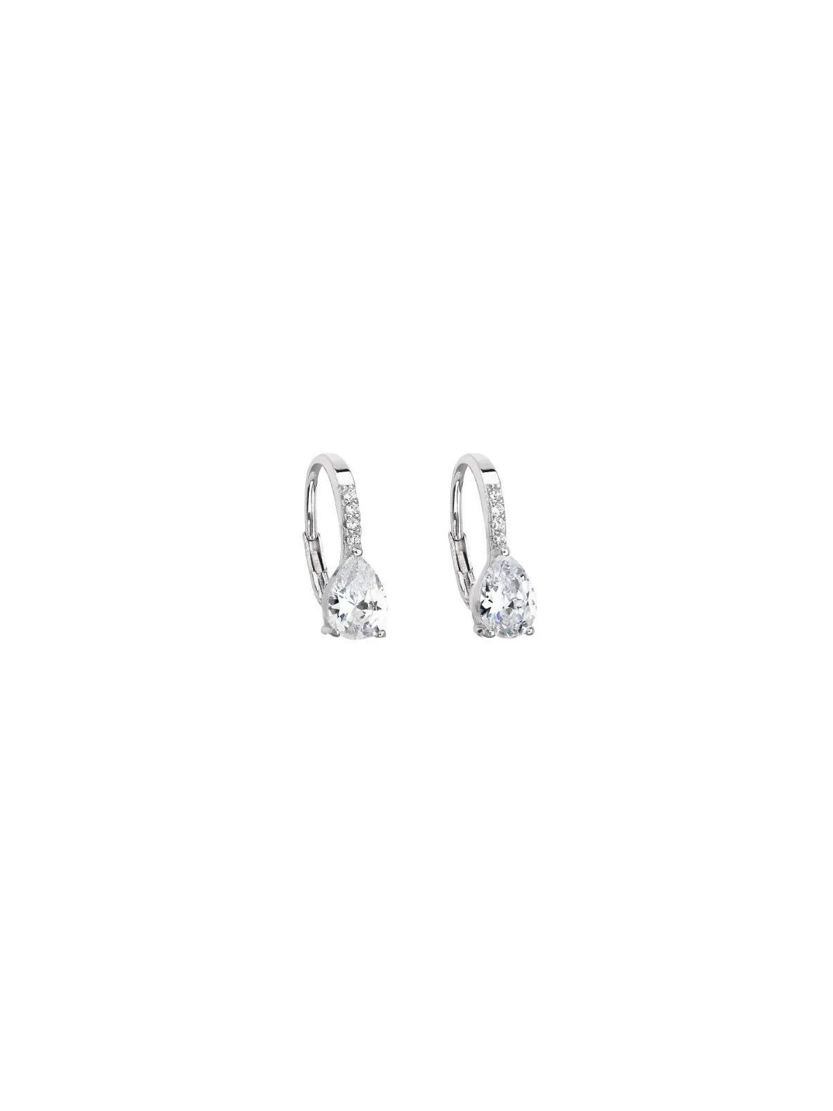 Orecchini Evolution Group in argento con zirconi trasparenti 11206.1 donna