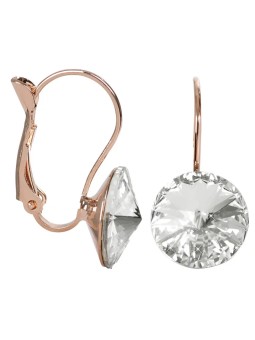 Levien Orecchini in bronzo con cristilla Rivoli Crystal donna