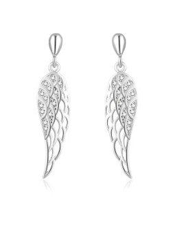 Beneto Bellissimi orecchini in argento con ali d'angelo AGUP2360L donna