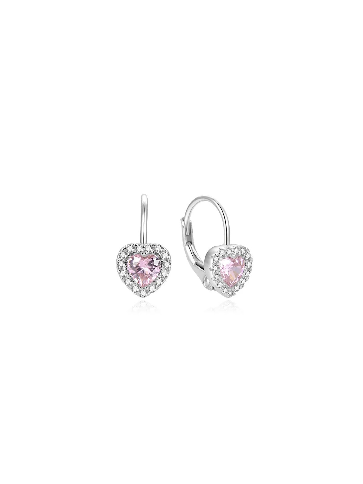 Beneto Orecchini romantici a forma di cuore AGUC1273DL donna
