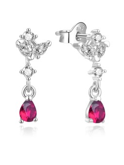 Beneto Anello in pietra naturale con zirconi fucsia AGUP2183/GL donna