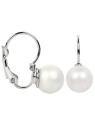 Levien Bellissimi orecchini di perle Perla Bianco Perlaceo donna