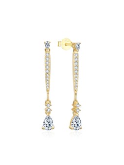 Beneto Esclusiva lucidatura a smalto in zirconio AGUP3300W-GOLD donna