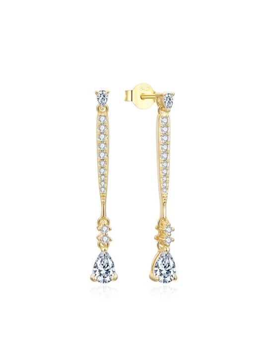Beneto Esclusiva lucidatura a smalto in zirconio AGUP3300W-GOLD donna
