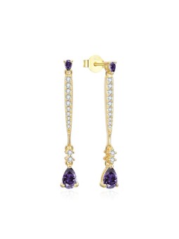 Beneto Esclusiva lucidatura a smalto in zirconio AGUP3300F-GOLD donna