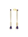 Beneto Esclusiva lucidatura a smalto in zirconio AGUP3300F-GOLD donna