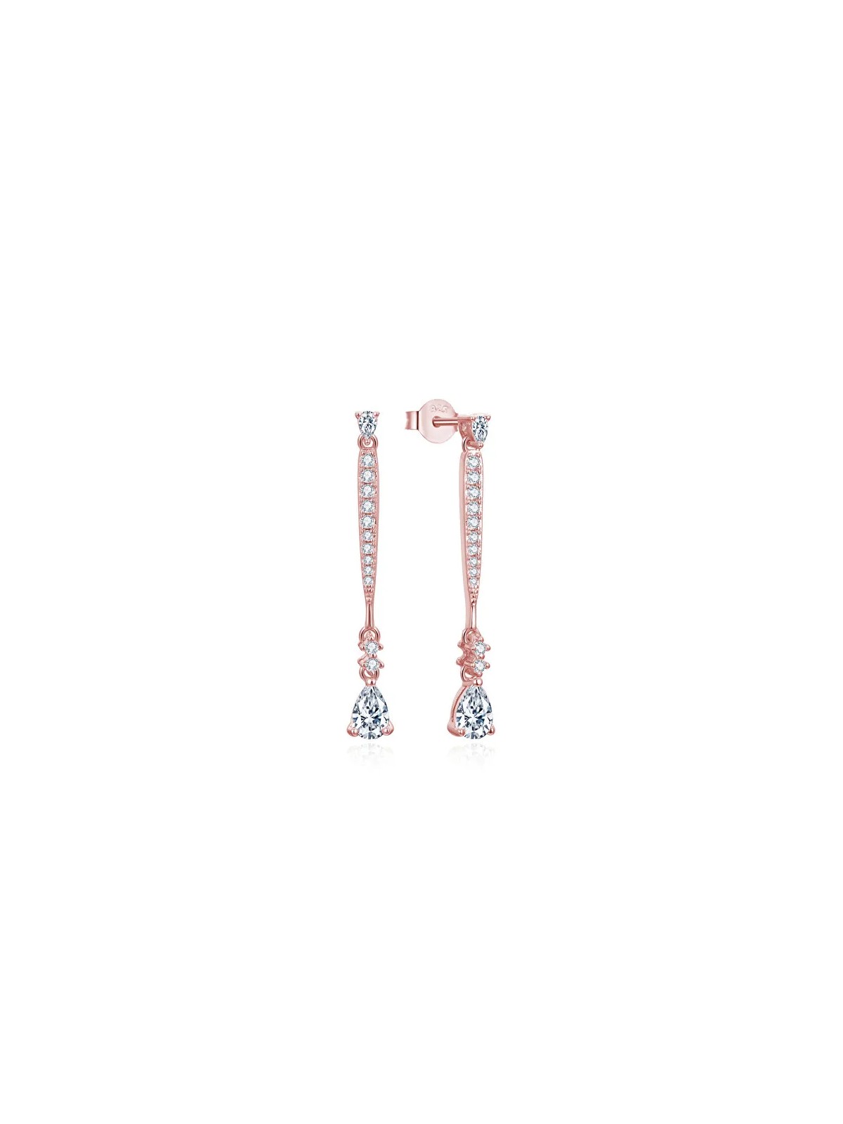 Beneto Esclusivo bronze viso lucido con zirconi AGUP3300W-ROSE donna
