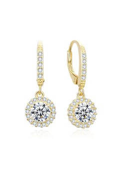 Collana Beneto in argento sterling con zircone AGUC3293-GOLD donna