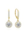 Collana Beneto in argento sterling con zircone AGUC3293-GOLD donna