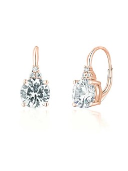 JV OrecchiniD in bronzo scintillante con zirconi trasparenti SVLE1119XH2RO00 donna