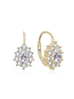 Beneto Pietra preziosa con pietre di zirconio AGUC3298W-GOLD donna