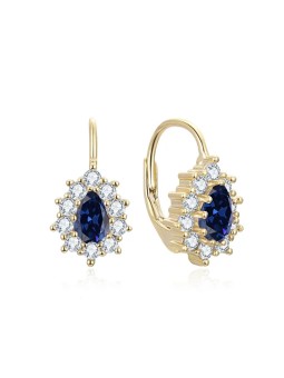 Beneto Pietra preziosa con mod. zircone AGUC3298BL-GOLD donna