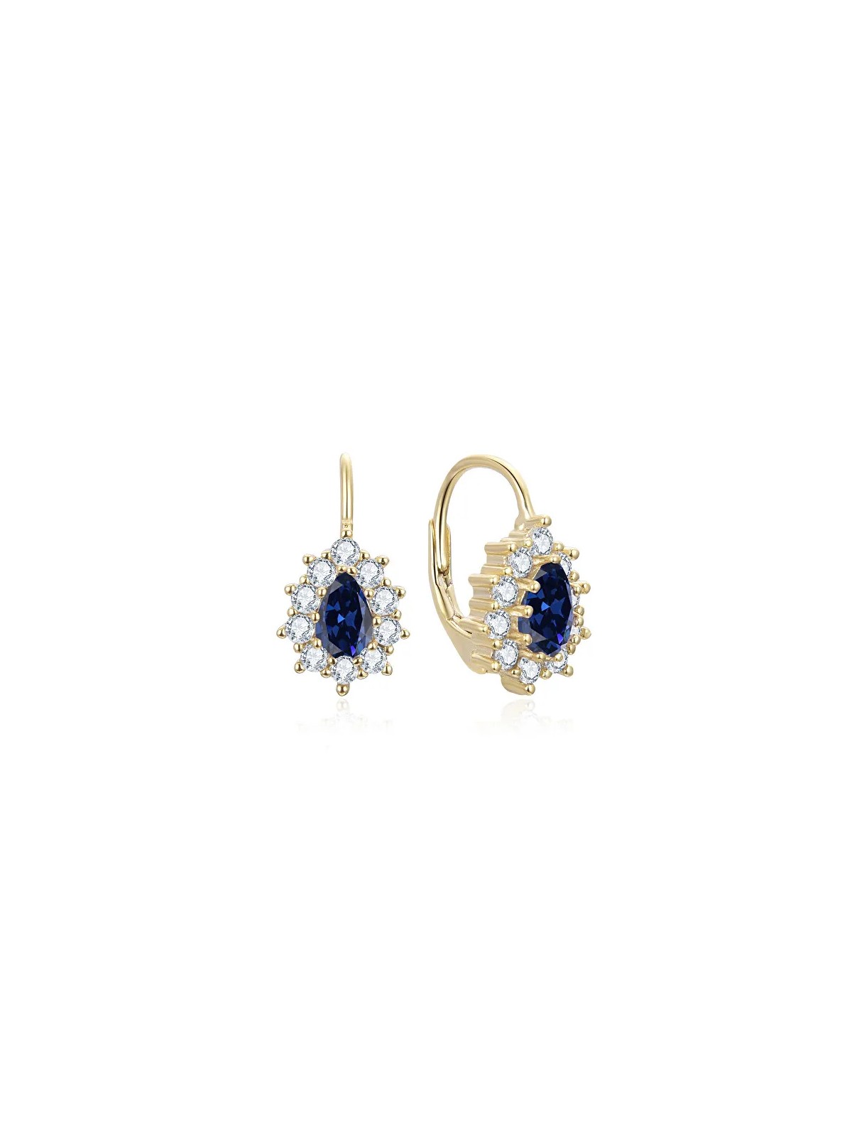 Beneto Pietra preziosa con mod. zircone AGUC3298BL-GOLD donna
