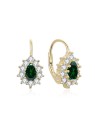 Beneto Collana in zircone verde AGUC3298GR-GOLD donna