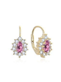 Collana Beneto in zircone con diamanti AGUC3298P-GOLD donna