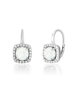 Orecchini JVD Deliziosi in argento con opali sintetici SVLE0513SH2O100 donna