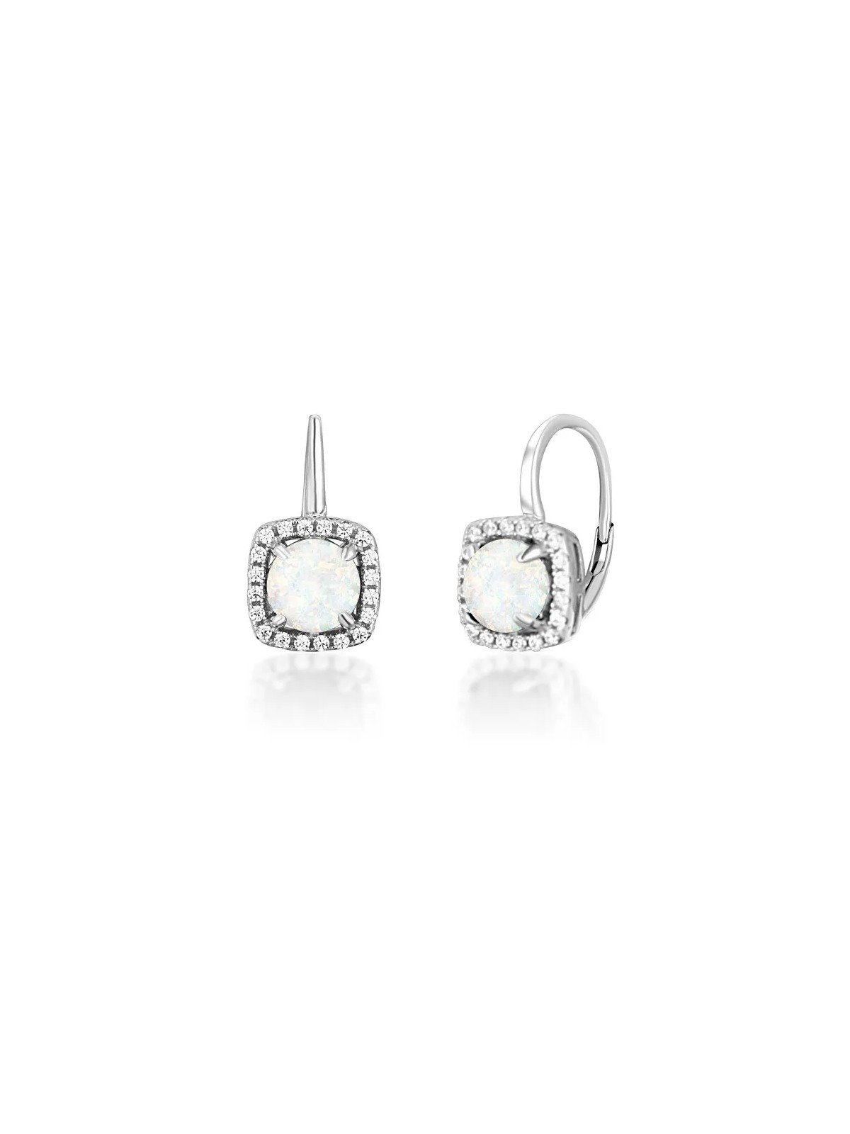 Orecchini JVD Deliziosi in argento con opali sintetici SVLE0513SH2O100 donna