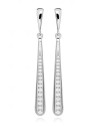 Silver Cat Orecchini senza tempo con zirconi cubici SC500 donna