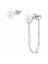 Morellato Eleganti orecchini asimmetrici in argento Perla SAWM08 donna