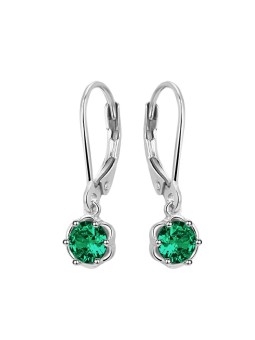 Beneto Pietra lucida per gioielli in zircone verde AGUC3340-GR donna