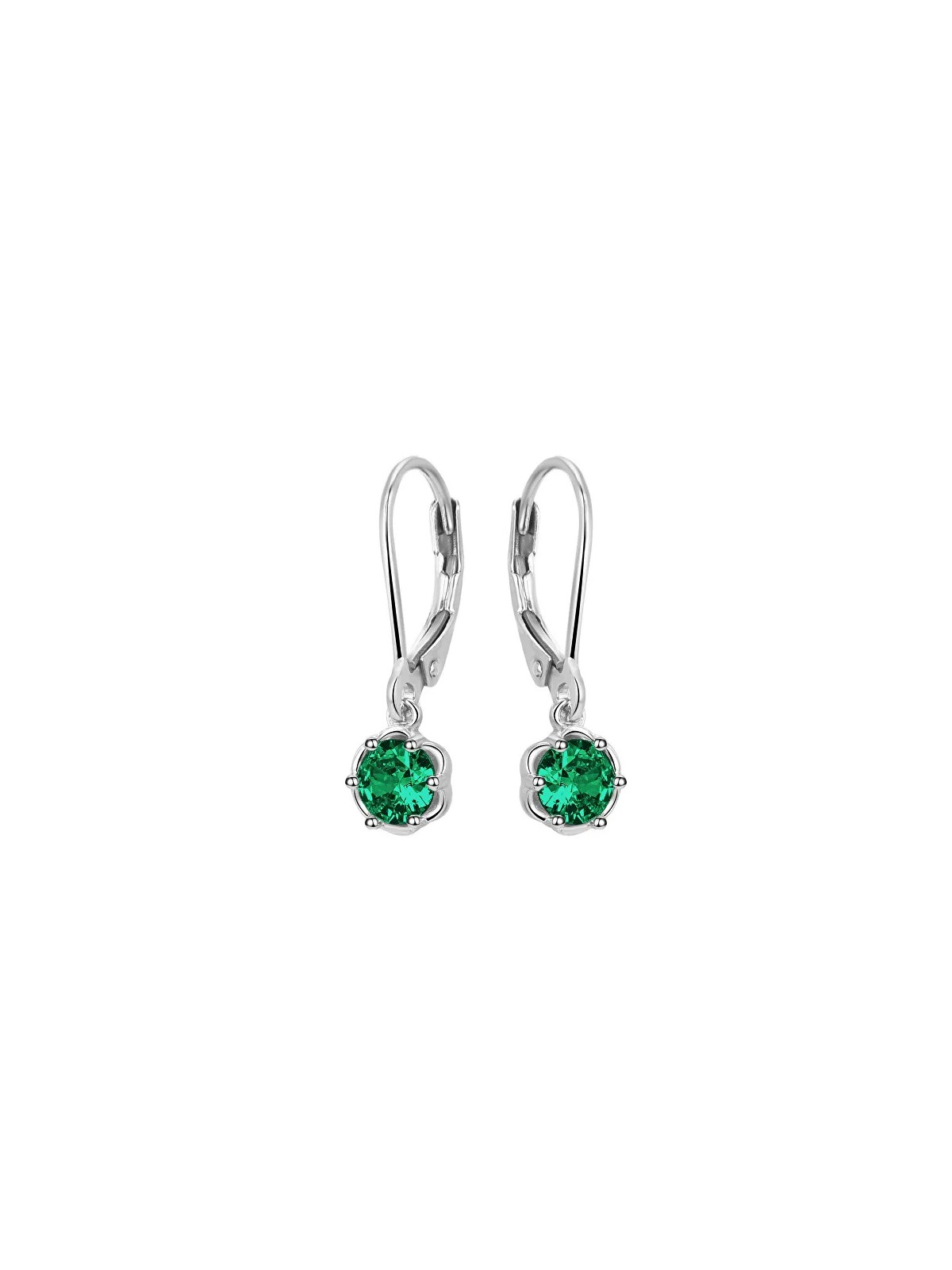 Beneto Pietra lucida per gioielli in zircone verde AGUC3340-GR donna