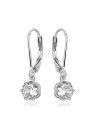 Beneto Anello in pietra naturale con pietre di zirconio AGUC3340-W da donna
