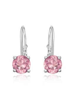 JVD Delicati orecchini in argento con zirconi rosa SVLE0620XH2R200 donna