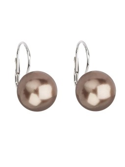 Evolution Group Deliziosi orecchini pendenti con perle sintetiche 71106.3 bronzo donna