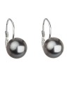 Evolution Group Deliziosi orecchini pendenti con perle sintetiche 71106.3 grigio donna