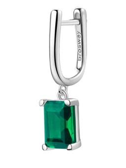Brosway Orecchino singolo in argento di qualità Fancy Life Green FLG07 donna