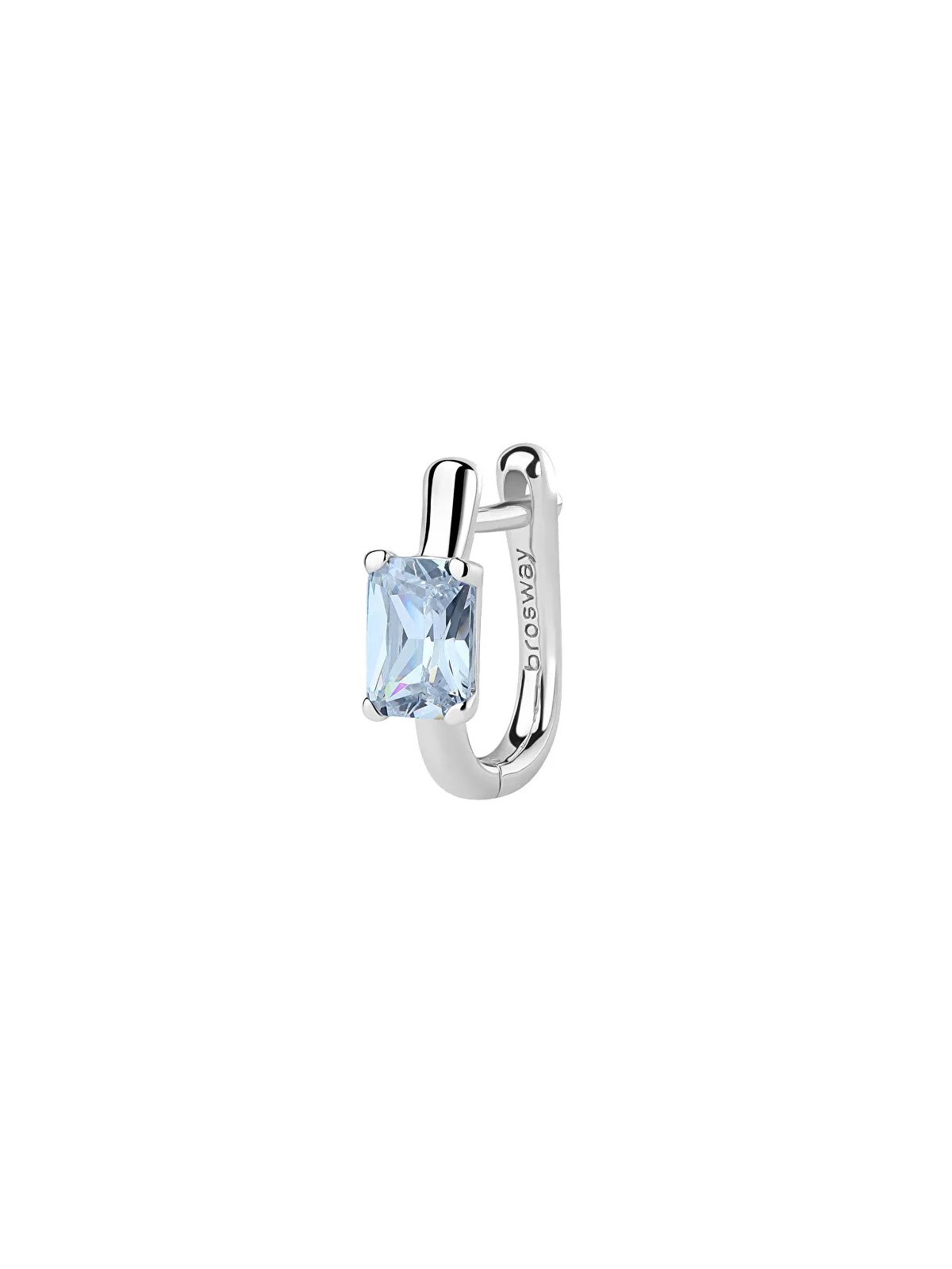 Brosway Orecchini singoli in argento Fancy Cloud Light Blue FCL08 donna