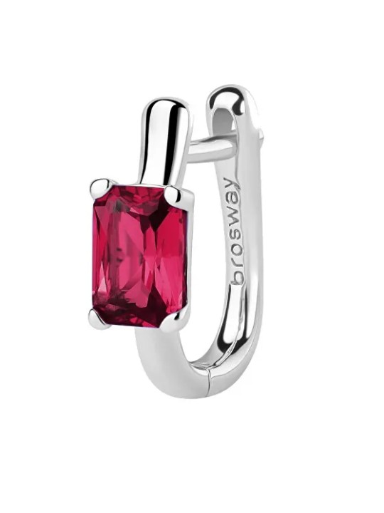 Brosway Orecchino singolo in argento Fancy Passion Ruby FPR08 donna