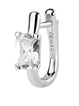 Brosway Orecchini singoli in argento Fancy Infinite White FIW11 donna