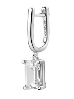 Brosway Decente orecchino singolo in argento Fancy Infinite White FIW12 donna