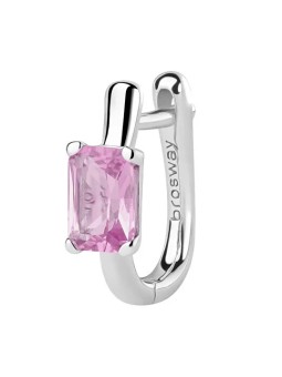 Brosway Orecchini singoli in argento Fancy Vibrant Pink FVP07 donna