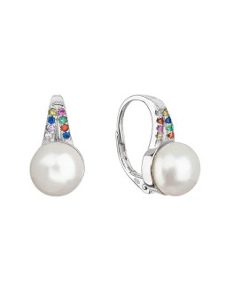 Evolution Group Orecchini in argento con perla di fiume 21070.3 donna