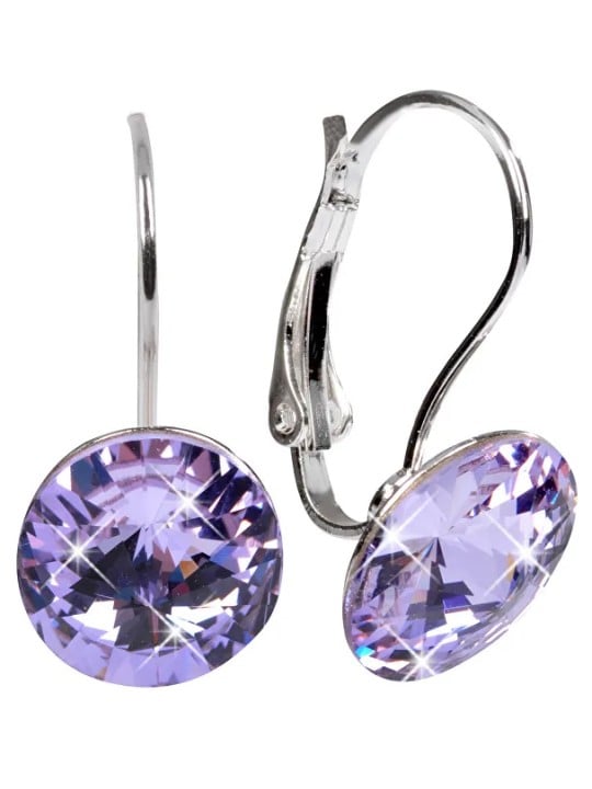 Orecchini Levien Eleganti Rivoli Viola donna